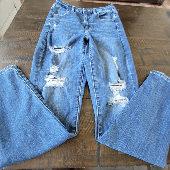 Women's American Eagle Next Level Stretch Curvy Super Hi-Rise Jegging Medium - Picture 15 of 16